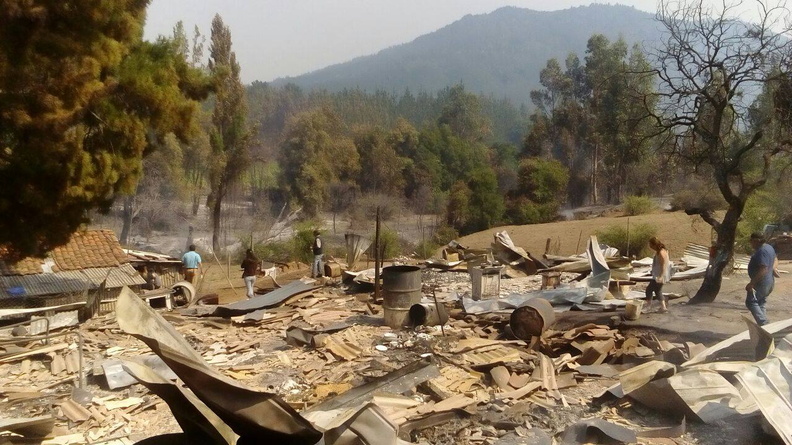 Alcalde de Pinto visita comunas afectadas por los incendios forestales 30-01-2017 (7)