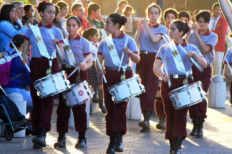 Muestra de bandas de guerra de Escuelas de la Provincia se realizó en la Comuna de Coihueco 30-10-2017 (17)