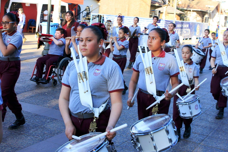 Muestra de bandas de guerra de Escuelas de la Provincia se realizó en la Comuna de Coihueco 30-10-2017 (27)