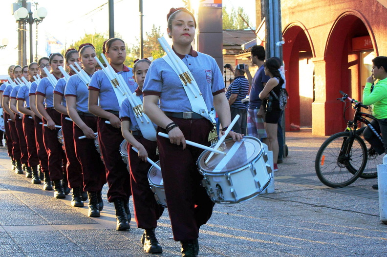 Muestra de bandas de guerra de Escuelas de la Provincia se realizó en la Comuna de Coihueco 30-10-2017 (29)