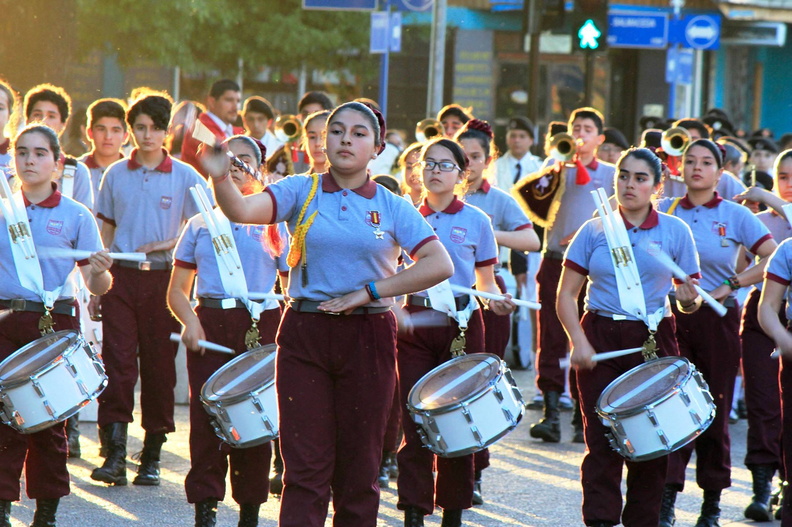 Muestra de bandas de guerra de Escuelas de la Provincia se realizó en la Comuna de Coihueco 30-10-2017 (37)