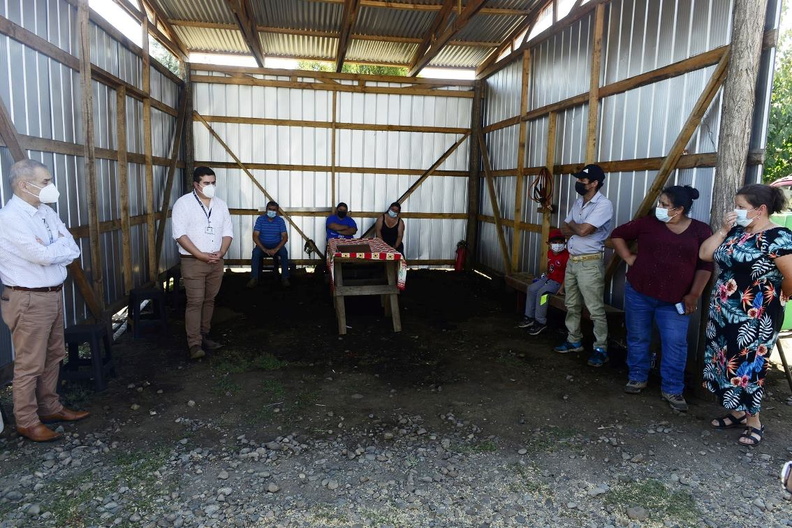 Entrega de terrenos para la obra de abasto individual de agua potable para sectores de Los Hoyos y Pincura 26-02-2022 (10)