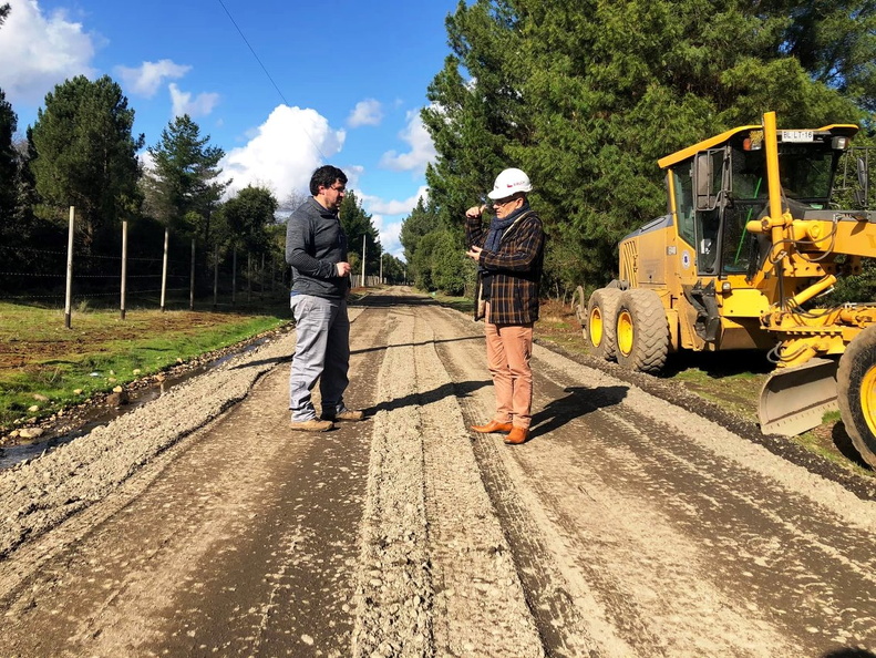 Trabajos de reparación y mantención de caminos en el sector Tejería-Lluanco 28-07-2022 (1)