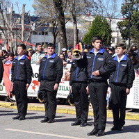 Banda Liceo Bicentenario José Manuel Pinto Arias participo de la Parada Militar 2023