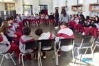 Conversatorio contra el ciberacoso junto a estudiantes de la Escuela Puerta de la Cordillera 