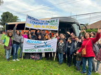 Delegación en apoyo del Campeonato Inclusivo de Cueca en Peumo