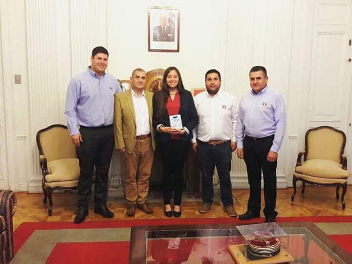 Presidente Nacional se reunió con Bomberos de Chanco, Pinto y San Pedro de Atacama 24-03-2017 (1)